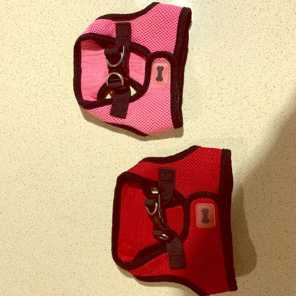 Two dog walking vest